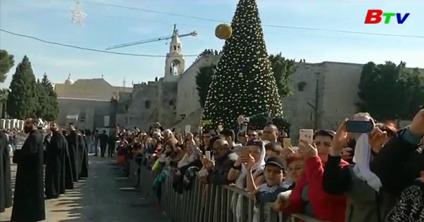 Các tín đồ thiên chúa giáo Armenia đón giáng sinh ở Bethlehem